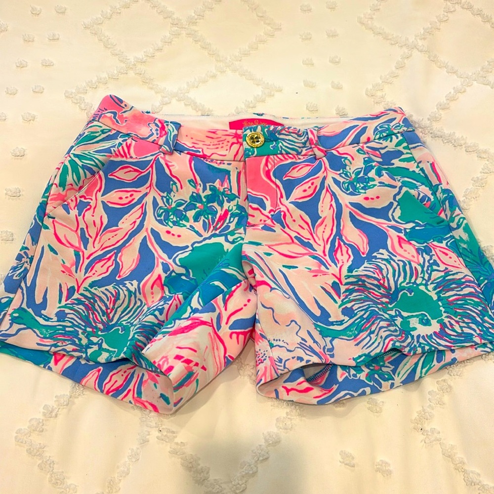 Lilly Pulitzer size 00 soft shorts